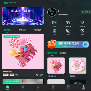 运营版nft数字交易系统/艺术数字藏品系统/源宇宙区块链nft-666源码