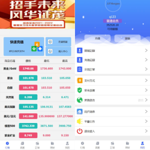全新优化版八国语言微盘系统/外汇微交易系统/投资理财源码-666源码