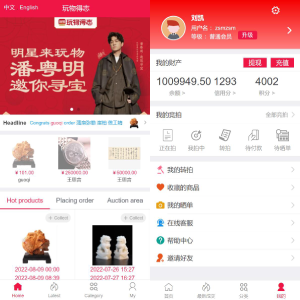 双语言版竞拍系统/竞拍转拍源码/竞拍商城/商场寄售系统-666源码