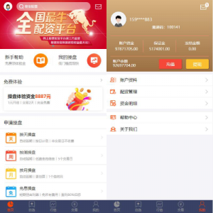 修复版配资系统/A股股票系统/买点策略/pc+wap可封装-666源码