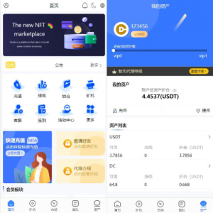 多语言海外矿机系统/质押锁仓/市场交易/全球分红/三级分销-666源码
