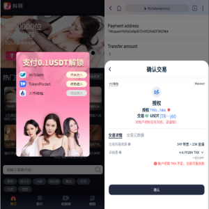 最新修复版4链盗U系统/抖阴视频/直播盗u系统/usdt授权源码-666源码