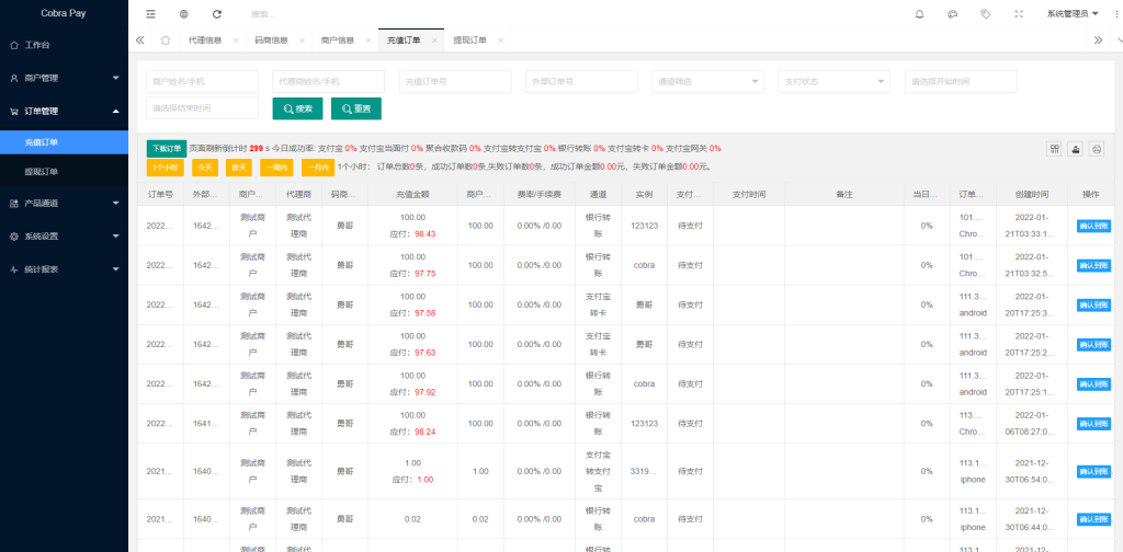 图片[1]-全新聚合支付系统/四方支付/码商系统/免签支付系统-666源码