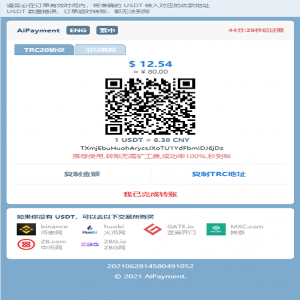 USDT支付/ERC20协议/usdt支付系统-666源码