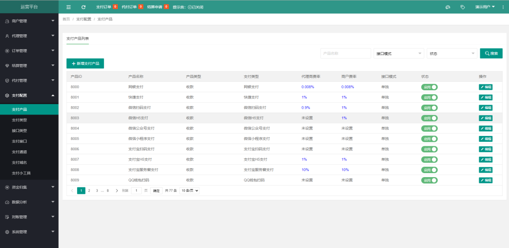 图片[4]-XxPayPro最终版/XxPay聚合支付系统/三方支付源码-666源码