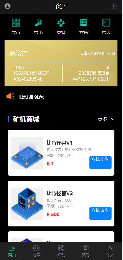图片[10]-全新二开四语言区块链矿机系统/合约矿机交易/USDT数字钱包-666源码