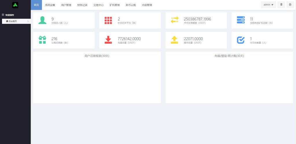 图片[21]-全新优化版区块链交易所/币币秒合约交易/IEO认购/质押挖矿-666源码