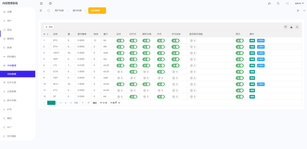 图片[29]-全新区块链交易所/IEO/锁仓挖矿/秒合约/币币交易/双套UI-666源码