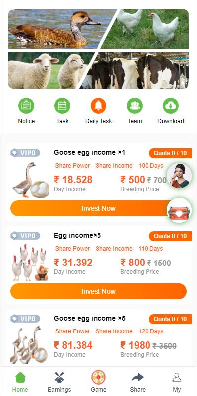 图片[11]-新UI海外版理财系统/养鸡养鸭投资系统/投资理财源码/任务图推广注册奖励-666源码